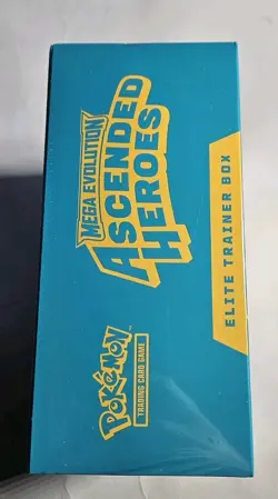 Pokemon Ascended Heroes Elite Trainer Box ETB Sealed Small Tear - Image 5