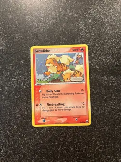 Growlithe 55/92 EX Legend Maker Reverse Holo 2006 Pokemon Card Scans Included - Image 3