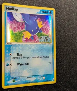Pokemon EX CRYSTAL GUARDIANS - #58/100 Mudkip - Reverse Holo - ENG - Near Mint - Image 5