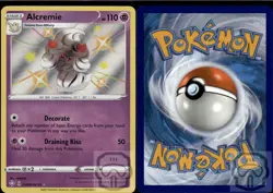 Alcremie SV058/SV122 Shiny Rare Shining Fates Shiny Vault Pokemon Holo NM/M - Image 2