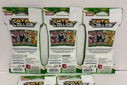 Pokemon TCG XY: Fates Collide Sleeved Booster Pack Lot of 5 SEALED 2016 Nintendo - Image 5