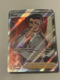 Pokemon TCG Rose 189/189 Darkness Ablaze Full Art - Image 1