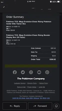 Pokemon TCG ME4: Chaos Rising Booster Box New Sealed PRESALE for 5/22/26 - Image 3