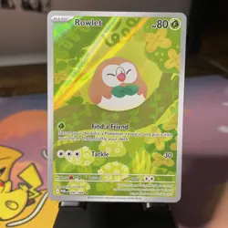 Rowlet Illustration Rare 090/088 Perfect Order Pokemon TCG - Image 1
