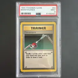 1999 Pokemon Game Maintenance Mint 9 - Image 1