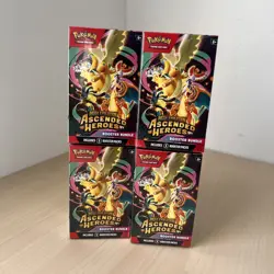 Pokemon TCG Ascended Heroes Booster Bundle - Lot of X4 New Sealed - Image 1