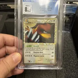 CGC 8.5 Ursaring 2010 Unleashed 89/95 Holo Pokemon Card - Image 1