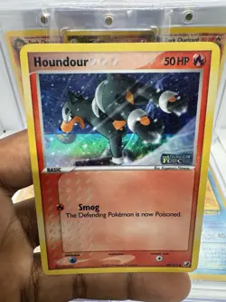 Pokemon Card - Houndour EX (Stamped) Unseen Forces 60/115 Holo Rare - Image 1
