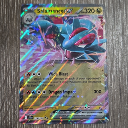 Pokemon Salamence ex 114/159 SV09: Journey Together Holo Double Rare 320 HP - Image 1