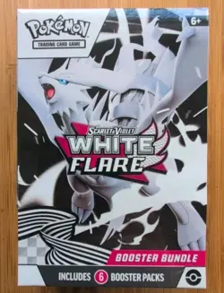 Pokemon TCG Scarlett & Violet White Flare Booster Bundle Factory Sealed - Image 1