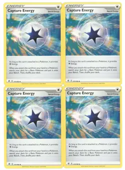 Pokemon TCG x4 Capture Energy 171/192 Rebel Clash Mint Playset - Image 1