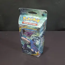 2019 Pokemon Sun & Moon Cosmic Eclipse: Unseen Depths (Kyogre) Theme Deck - Image 1