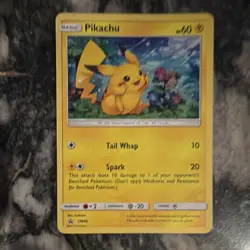 Pokemon Pikachu SM86 SM Black Star Promo Holo English 60 HP 2017 - Image 2