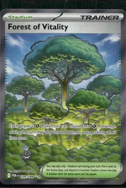 Forest of Vitality 109/088 Ultra Rare Perfect Order Pokemon Holo Near Mint - Image 1