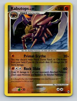 Pokemon TCG Kabutops Reverse Holo Holo Rare Arceus 4/99 - Image 1