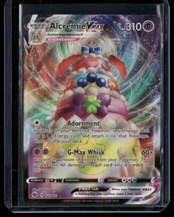 2020 Pokemon TCG Sword & Shield Champion's Path #023 Alcremie VMAX UR - Image 1