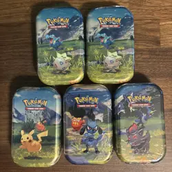 Pokemon Ascended Heroes Mini Tins - Complete Art Set Sealed - Lot of 5 Brand New - Image 1