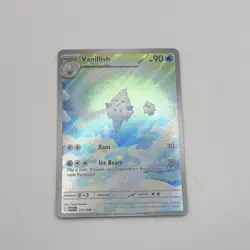 Pokemon TCG Vanillish 112/086 Sv: White Flare Holo IR Stage 1 90HP 2025 NM - Image 2