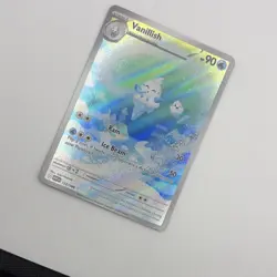 Pokemon TCG Vanillish 112/086 Sv: White Flare Holo IR Stage 1 90HP 2025 NM - Image 4