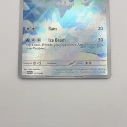 Pokemon TCG Vanillish 112/086 Sv: White Flare Holo IR Stage 1 90HP 2025 NM - Image 5