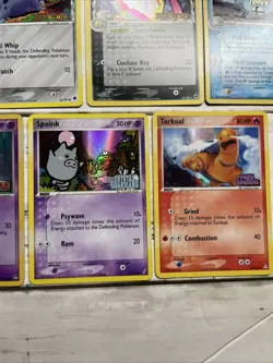 Pokemon Reverse Holo Stamped Lot LP Duskull Spoink Xatu Omastar Nidoran Whismur - Image 3