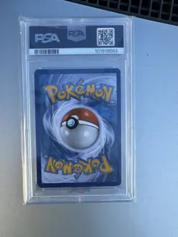 Pikachu EX XY124 XY Black Star Promo Holo Full Art 2016 English PSA 8 - Image 2