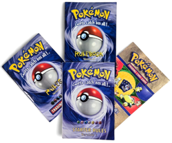 1999 Pokemon TCG Fold Outs And Booklets Rules Versions 1, 2, 3 + Card List - Image 1