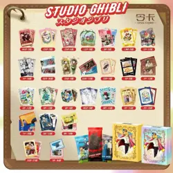 Hayao Miyazaki Collectible Card CCG Anime Studio Ghibli 13 Pack Box Howl Blue - Image 2
