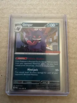 Gengar 050/088 Gamestop Stamped Promo - Pokemon TCG: Perfect Order NM - Image 1
