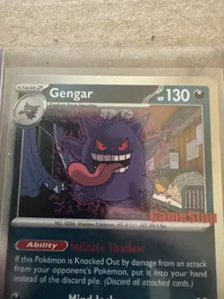 Gengar 050/088 Gamestop Stamped Promo - Pokemon TCG: Perfect Order NM - Image 3