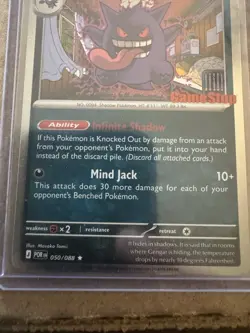 Gengar 050/088 Gamestop Stamped Promo - Pokemon TCG: Perfect Order NM - Image 4