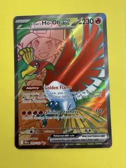 Pokemon ~ Ethan's Ho-Oh ex 209/182 ~ Sv10 Destined Rivals ~ Ultra Rare - Image 1