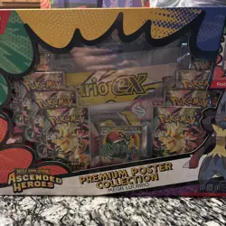 Pokemon Mega Evolution Ascended Heroes Premium Poster Collection Mega Lucario EX - Image 4