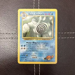Pokemon TCG - Misty's Poliwrath - 31/132 - Gym Heroes - MP/lp Rare (2000) - Image 1