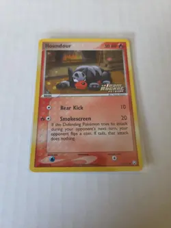 2004 Pokemon Houndour EX Team Rocket Returns Reverse Holo 59/109 - Image 1