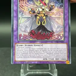 Bacha The Melodious Maestra LEDE-EN035 1st Edition MISCUT Yugioh Card #E - Image 3
