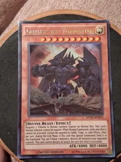 Yu-Gi-Oh Obelisk The Tormentor Alt Art Movie Promo LP - Image 1