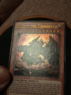Yu-Gi-Oh Obelisk The Tormentor Alt Art Movie Promo LP - Image 2