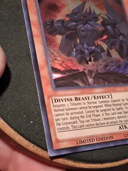 Yu-Gi-Oh Obelisk The Tormentor Alt Art Movie Promo LP - Image 4