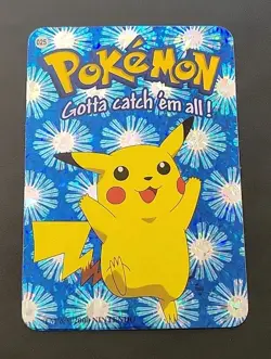 LP! 2000 Nintendo Trademark - Vending Machine Prism Sticker Card - Pikachu 025 - Image 1