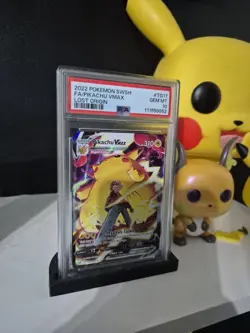 PSA 10 Pikachu Vmax TG17/TG30 Pokemon Lost Origin Holo Full Art Graded Card - Image 2
