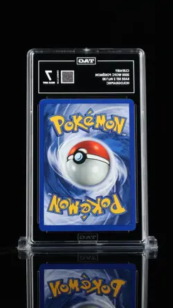 TAG 7 Clefairy 2000 Base Set 2 6/130 Holo Pokemon Card SWIRL - Image 2