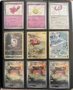 63 Card Pokemon TCG Lot Starter Binder Promos Exs Trainers IRs Full Arts & More - Image 3