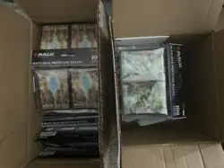 Bulk lot of Ultra Pro MTG Final Fantasy Card Sleeves Crytal,Knights, Odin, Green - Image 2