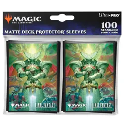 Bulk lot of Ultra Pro MTG Final Fantasy Card Sleeves Crytal,Knights, Odin, Green - Image 4