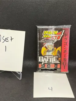 2008 Bandai Dragon Ball GT trading card game! Battle Demo SEALED DECK (1) - Image 1