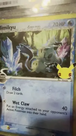 Pokemon Mimikyu Delta Species SWSH136 Sword & Shield Card - CGC 10 Gem Mint - Image 2