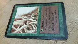Vintage WALL OF BRAMBLES Mtg Magic The Gathering ALPHA True 1st Edition Card - Image 2