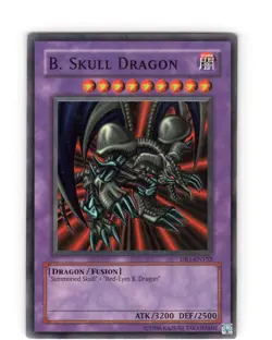Yu-Gi-Oh TCG B. Skull Dragon DB1-EN153 Unlimited Super Rare Card LP-NM - Image 1