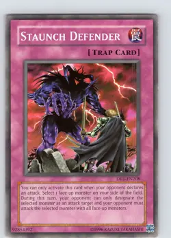 Yu-Gi-Oh Staunch Defender DR1-EN208 Unlimited Regular Common Card LP-NM - Image 1
